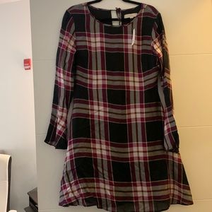 Loft Plaid Dress
